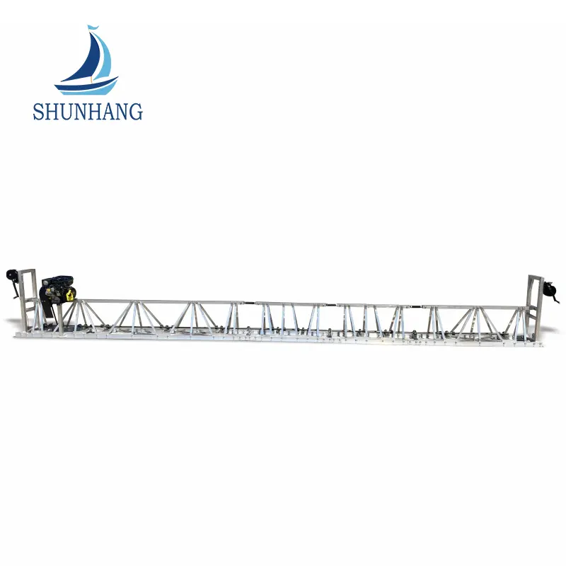 18m betonnen vloer aluminium trillende truss dekvloermachine