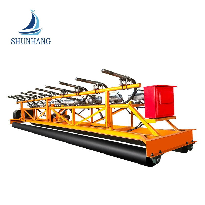 4-8 meter Pedel Roller Vibrating Machine