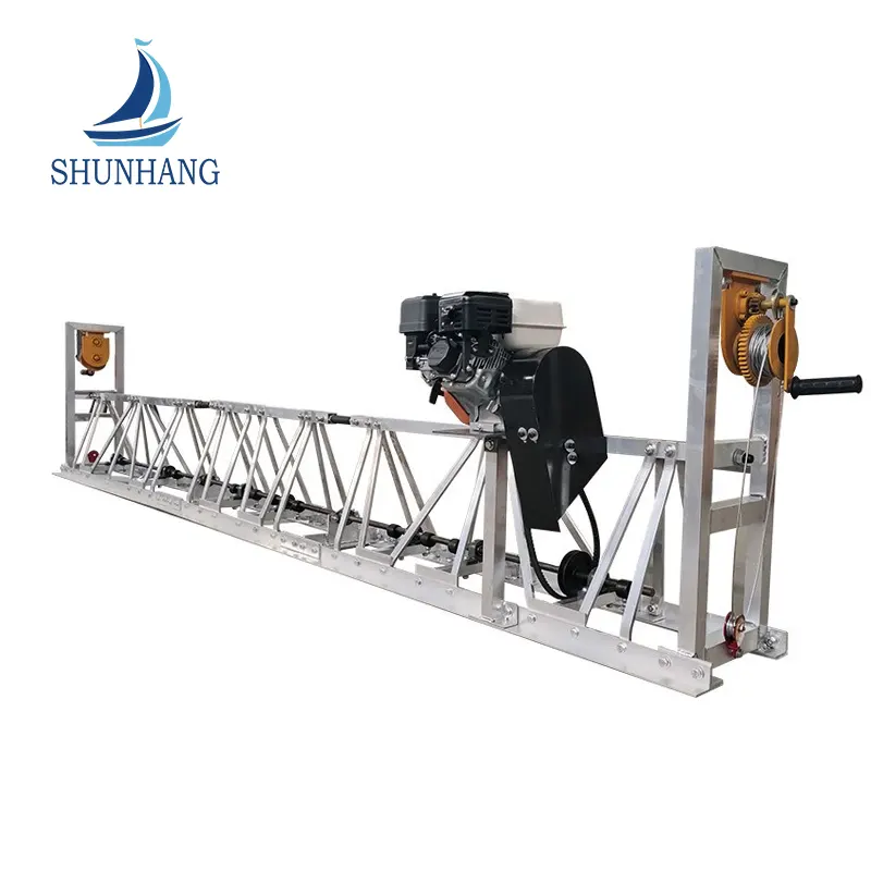 6m betonnen vloer aluminium trillende truss dekvloermachine