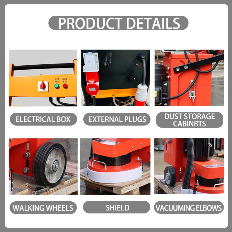 Adjustable Single Disc External Dust Extraction Grinder