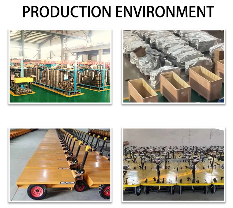 800w Motor Concrete Transport Flat Car