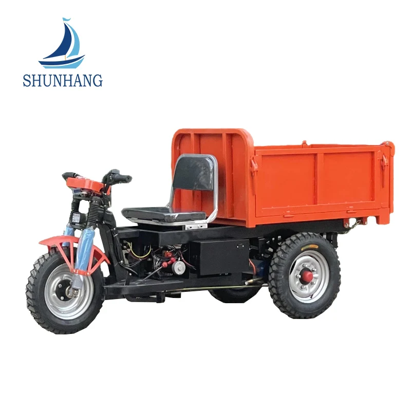 Load lager 2 ton 72V batterijtechniek driewieler